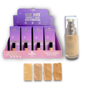 BASE LIQUIDA 4 TONOS PM2020 (BOX X 12 UNIDADES)