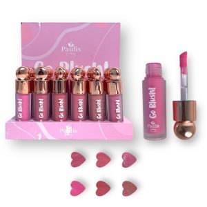 RUBOR LIQUIDO 6 TONOS PM2053 (BOX X 24 UNIDADES)